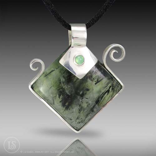 Alternate Reality Pendant, 925 Sterling Silver